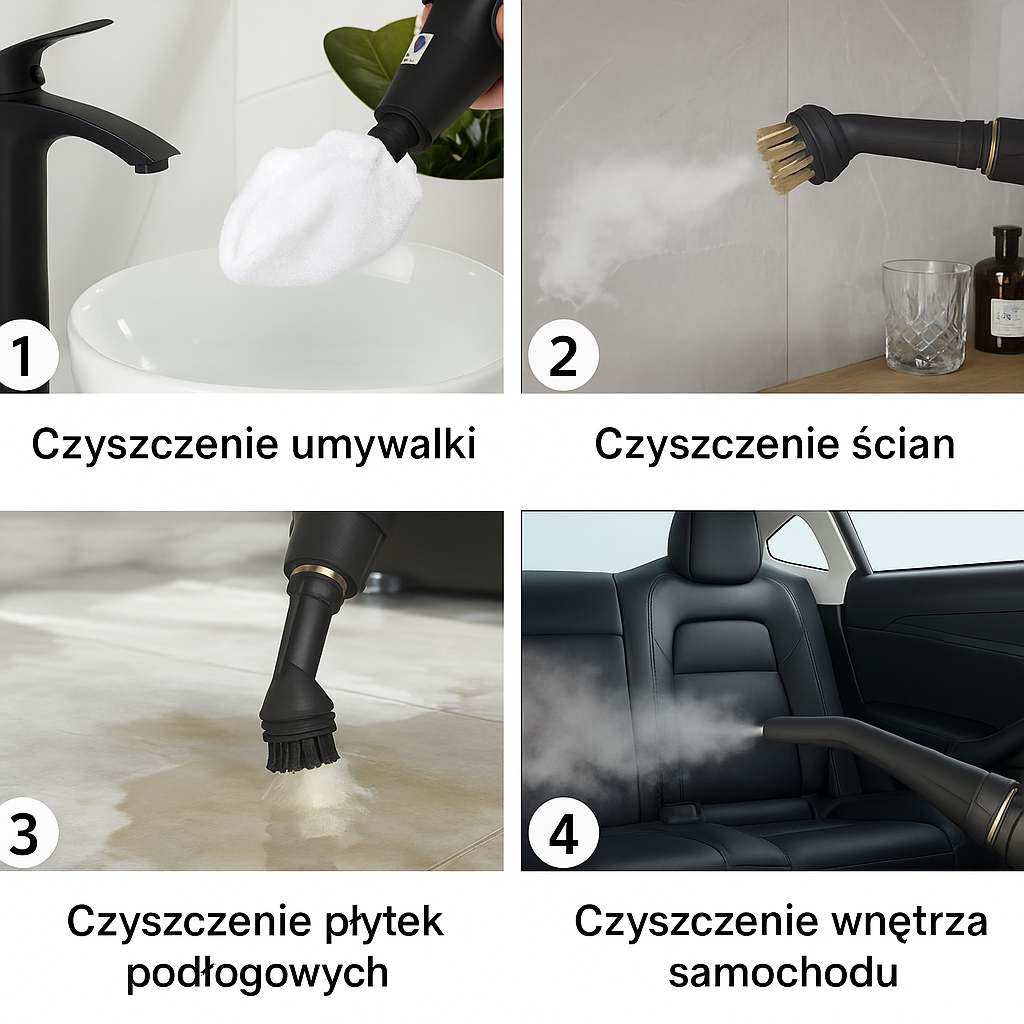 Ręczna myjka parowa